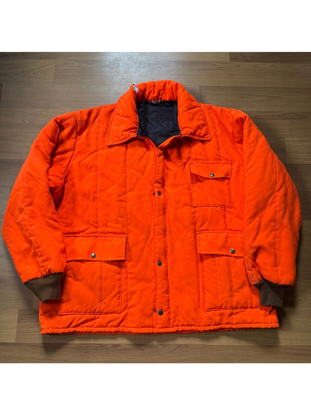 Men's Vintage 90's RedHead Bright Orange Insulated Winter Hunting Jacket Sz 2XL